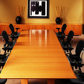 板式木质会议桌